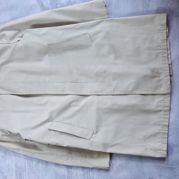 Vintage 1963 Koratron Trench Style Jacket Military Style UNISEX - Picture 4 of 8